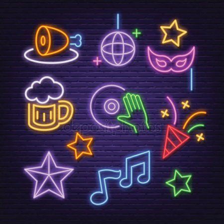 neon party